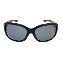 Mangrove Jacks Kids MJK062 C1 Matte Black w Silver Butterfly / Smoke Polarised Lenses