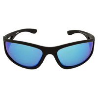 Mangrove Jacks Kids MJK071 C2 Matte Black / Ice Blue Revo Polarised Lenses