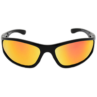Mangrove Jacks Kids MJK071 C3 Matte Black / Red Revo Polarised Lenses