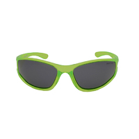 Mangrove Jacks Kids MJK071 C12 Shiny Solid Neon Green / Smoke Polarised Lenses