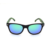 Kidz K067 C15 Matte Black w Matte Green Camo / Green Revo Lenses