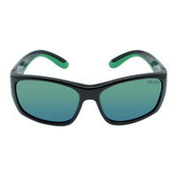 Ugly Fish Brats Junior PK277 BLGR Black / Green Mirror Polarised Lenses