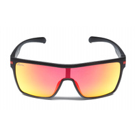 Ugly Fish Retro Series Sage PR4329 MBLR Matte Black / Red Revo Polarised Lenses