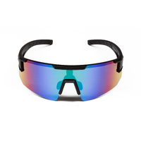 Ugly Fish Retro Series Blaze PR4806 MBLGR Matte Black / Green Revo Polarised Lenses