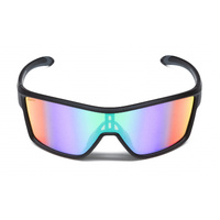 Ugly Fish Retro Series Rebel PR4078 MBLGR Matte Black / Green Revo Polarised Lenses
