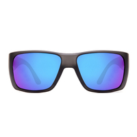 Otis Coastin 139-2003 Matte Crystal Smoke / Blue Mirror Lenses