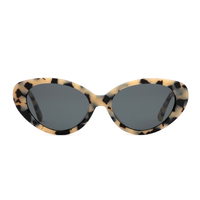 Otis Poppy 148-2101-IC Ivory Tortoise / Smokey Blue Lenses