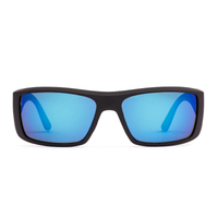 Otis Coastin Slim 162-2101P Matte Black / Blue Mirror Polarised Lenses