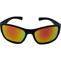 Mangrove Jacks Dingo C3 Matte Black / Red Revo Polarised Lenses