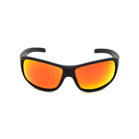Mangrove Jacks Hammer C3 Black / Red Revo Polarised Lenses