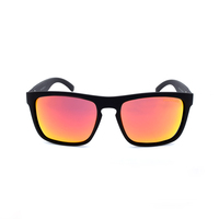 Mangrove Jacks Doc Holliday C3 Matte Black / Red Revo Polarised Lenses