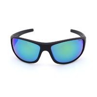 Zenith Two Toes C11 Matte Black / Green Revo Polarised Lenses