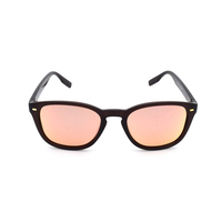 Stiletto Odessa C8 Crystal Dark Brown / Pink Revo Polarised Lenses