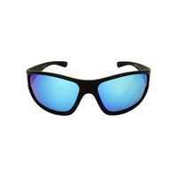 Mangrove Jacks Vendetta C8 Matte Black / Ice Blue Revo Polarised Lenses