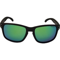 Mangrove Jacks Strapper C11 Matte Black / Green Revo Polarised Lenses