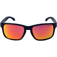 Mangrove Jacks Parker C3 Matte Black / Black Red Revo Polarised Lenses