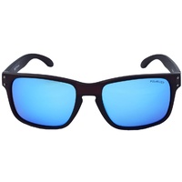 Mangrove Jacks Parker C8 Matte Black / Ice Blue Revo Polarised Lenses