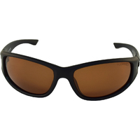 Mangrove Jacks Hit Up C4 Matte Black / Brown Polarised Lenses