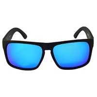 Mangrove Jacks Harley C8 Matte Black / Ice Blue Revo Polarised Lenses
