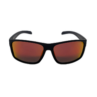 Mangrove Jacks Barcoo C3 Matte Black / Smoke w Red Revo Polarised Lenses