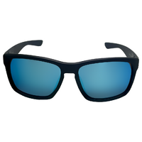 Mangrove Jacks Snowy C8 Matte Black / Smoke w Ice Blue Revo Polarised Lenses