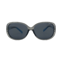 Stiletto Ava C9 Crystal Dark Smoke w Blue Fade / Smoke Polarised Lenses