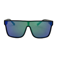 Urban Zoo For Your Eyes Only C18 Matte Black / Smoke w Green Revo Lenses