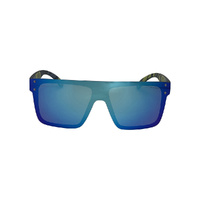 Urban Zoo Never Say Never C18 Matte Black / Smoke w Ice Blue Revo Lenses