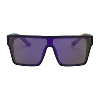 Urban Zoo Sin By The Sea C17 Matte Black / Smoke w Purple Revo Lenses