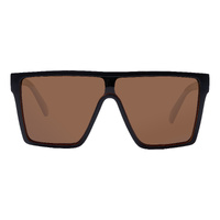 Mangrove Jacks Big Noggin C4 Matte Black w Matte Crystal Dark Brown / Brown Polarised Lenses