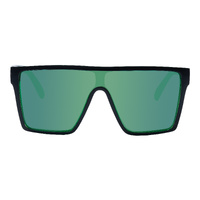 Mangrove Jacks Big Noggin C11 Matte Black w Matte Crystal Green / Green Revo Mirror Polarised Lenses