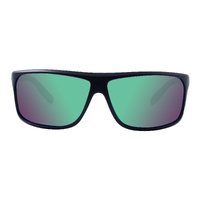 Mangrove Jacks Skyfall C11 Matte Black / Green Revo Mirror Polarised Lenses