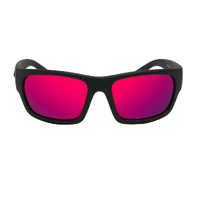 Mangrove Jacks Big Monster C3 Matte Black / Red Revo Polarised Lenses