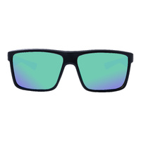 Mangrove Jacks Moonraker C11 Matte Black / Green Revo Mirror Polarised Lenses
