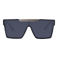 Mangrove Jacks Revolution C1 Shiny Black w Shiny Silver / Smoke Polarised Lenses