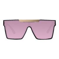Mangrove Jacks Revolution C9 Shiny Black w Shiny Gold / Pink Revo Polarised Lenses