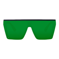 Mangrove Jacks Heatwave C11 Matte Black / Green Revo Polarised Lenses