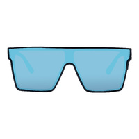 Mangrove Jacks Landslide C8 Matte Black / Ice Blue Revo Polarised Lenses