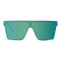 Mangrove Jacks Landslide C11 Shiny White / Green Revo Polarised Lenses
