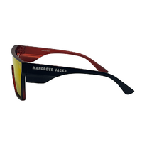 Mangrove Jacks Kids MJK074 C3 Matte & Crystal Red / Red Mirror Polarised Lenses