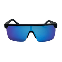 Mangrove Jacks Nefarious C2 Matte Black / Blue Revo Polarised Lenses