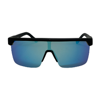 Mangrove Jacks Nefarious C8 Matte Black / Ice Blue Revo Polarised Lenses