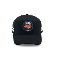 Mangrove Jacks Outback Trucker Logo Black/White OSFM