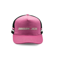 Mangrove Jacks Outback Trucker Script Pink/Black OSFM