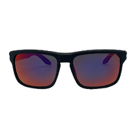 Mangrove Jacks Paradox C3 Matte Black / Black Red Revo Polarised Lenses