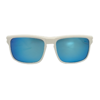 Mangrove Jacks Paradox C8 Shiny White / Ice Blue Revo Polarised Lenses