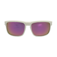 Mangrove Jacks Paradox C9 Shiny White / Pink Revo Polarised Lenses