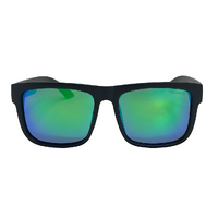 Mangrove Jacks Elixir C11 Matte Black / Green Revo Polarised Lenses
