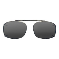 Mangrove Jacks Clip Ons Size 7 C1 Gunmetal / Smoke Polarised Lenses
