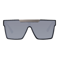Urban Zoo Revolution C15 Shiny Black w Shiny Silver / Silver Mirror Lenses